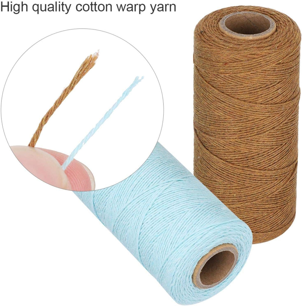 8/4 100% Cotton Weaving Warp Thread 2 Rolls 2 Colors X55299