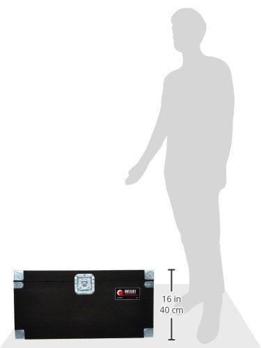 Carpeted Pro LP Case With Recessed Hardware P6297