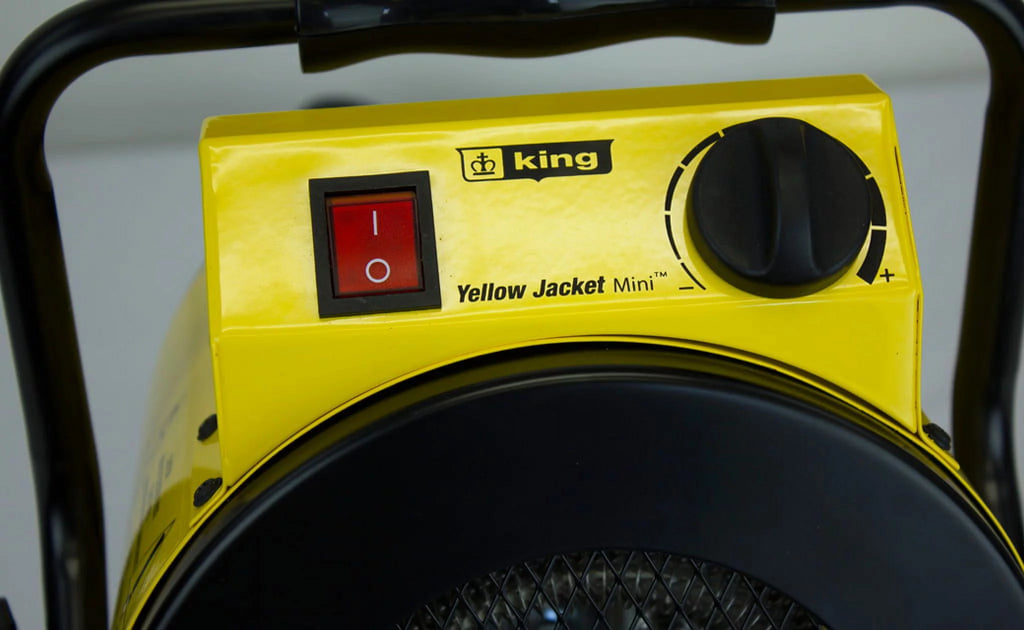 Portable Heater, 1500W, Yellow N769493