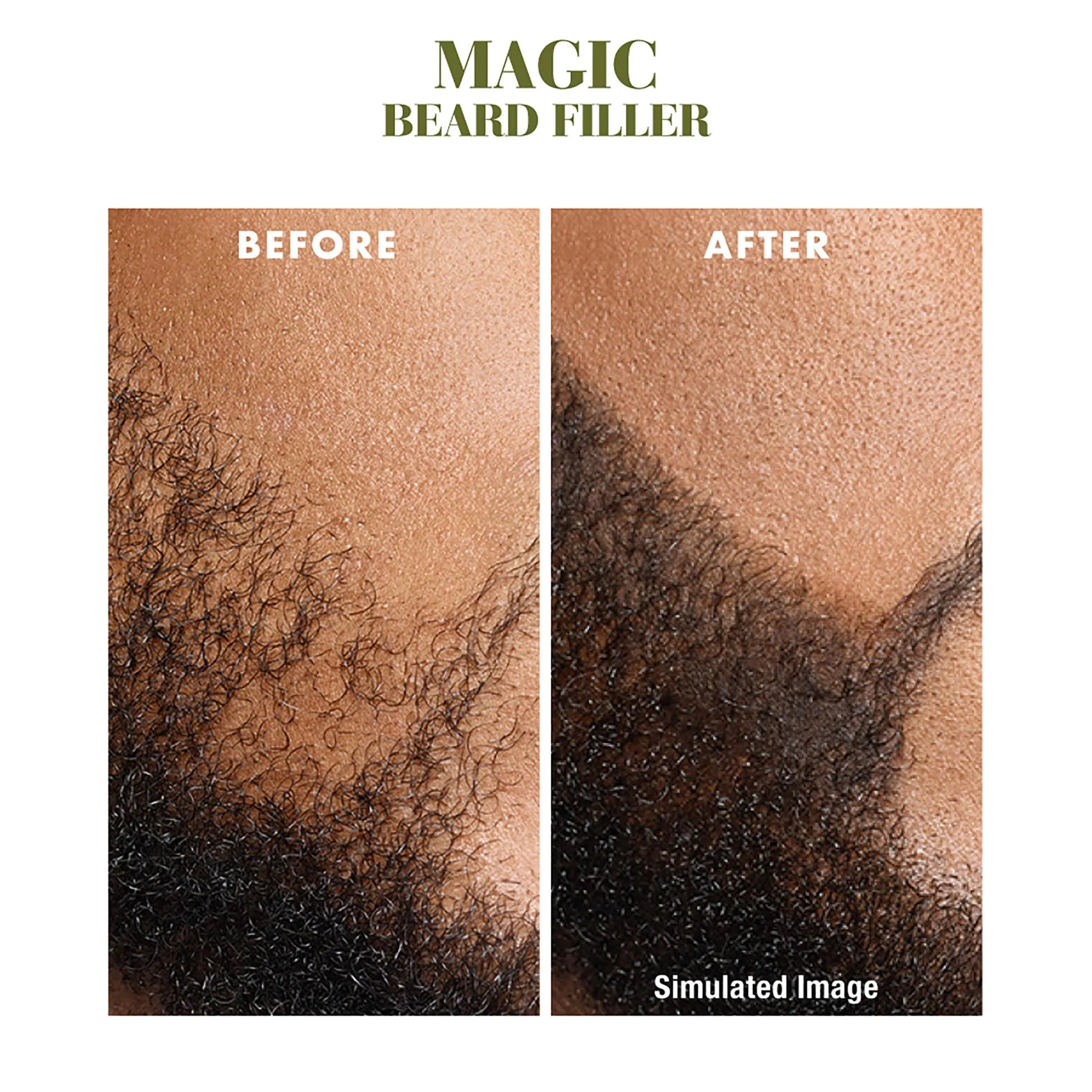 Natural Black Beard Filler, 0.05 fl oz P81647