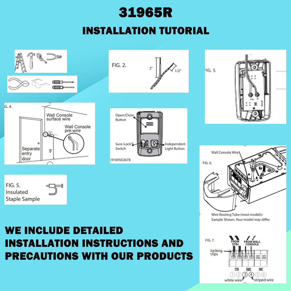Garage Door Opener Wall Console C74400
