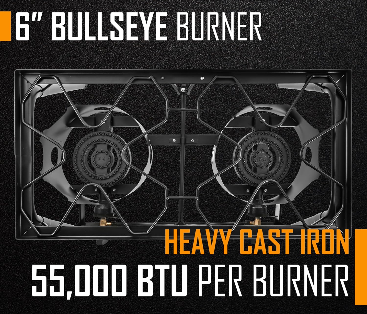 Double Propane Burner Camping Stove Y4339
