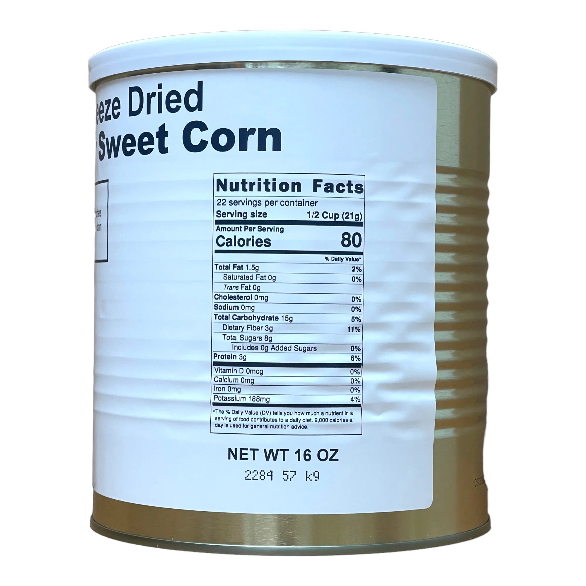 Freeze Dried Food Storage Kit, 6 Cans Q460418