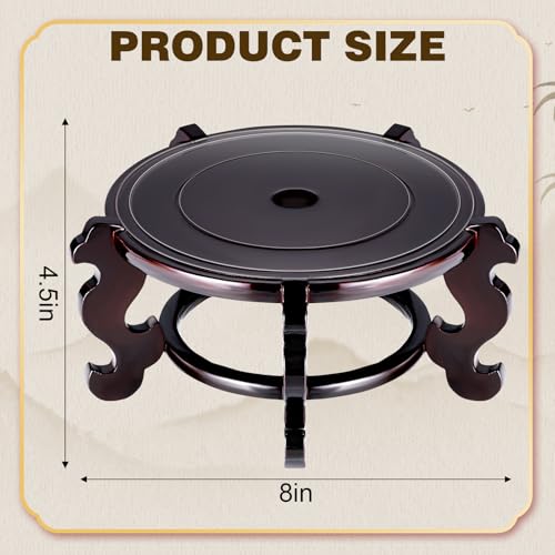 8 Inch Wooden Plant Stand C2019