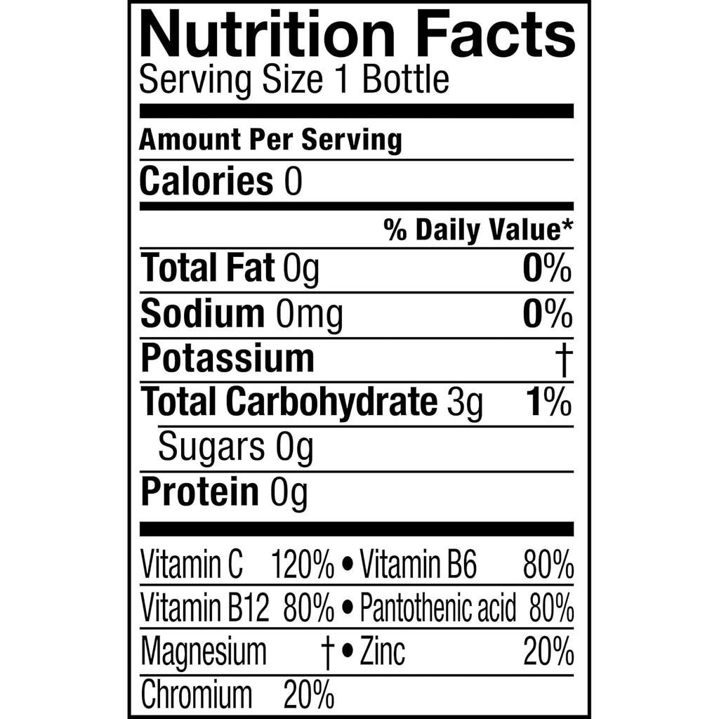 16.9 fl oz 6 Pack Vitaminwater Zero X81900