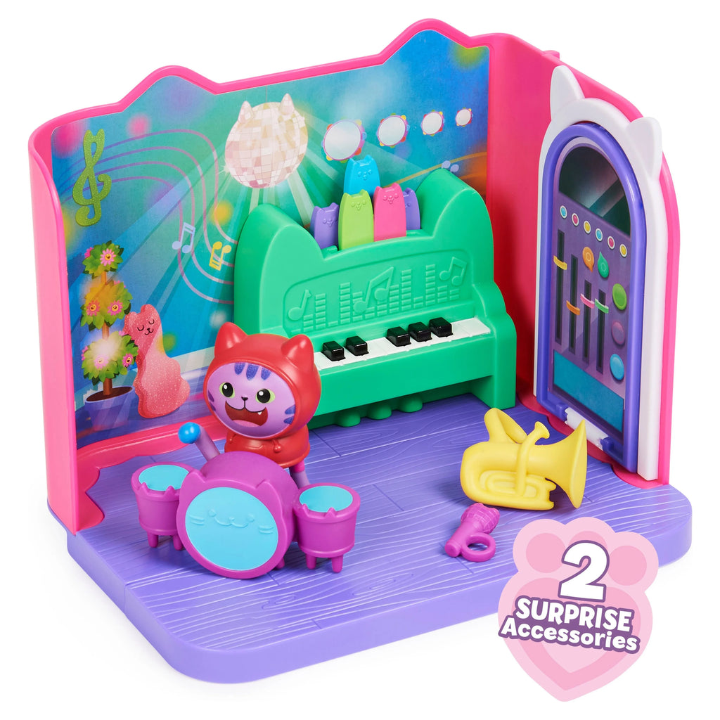 Groovy Music Room Playset with Catnip Figure X9090