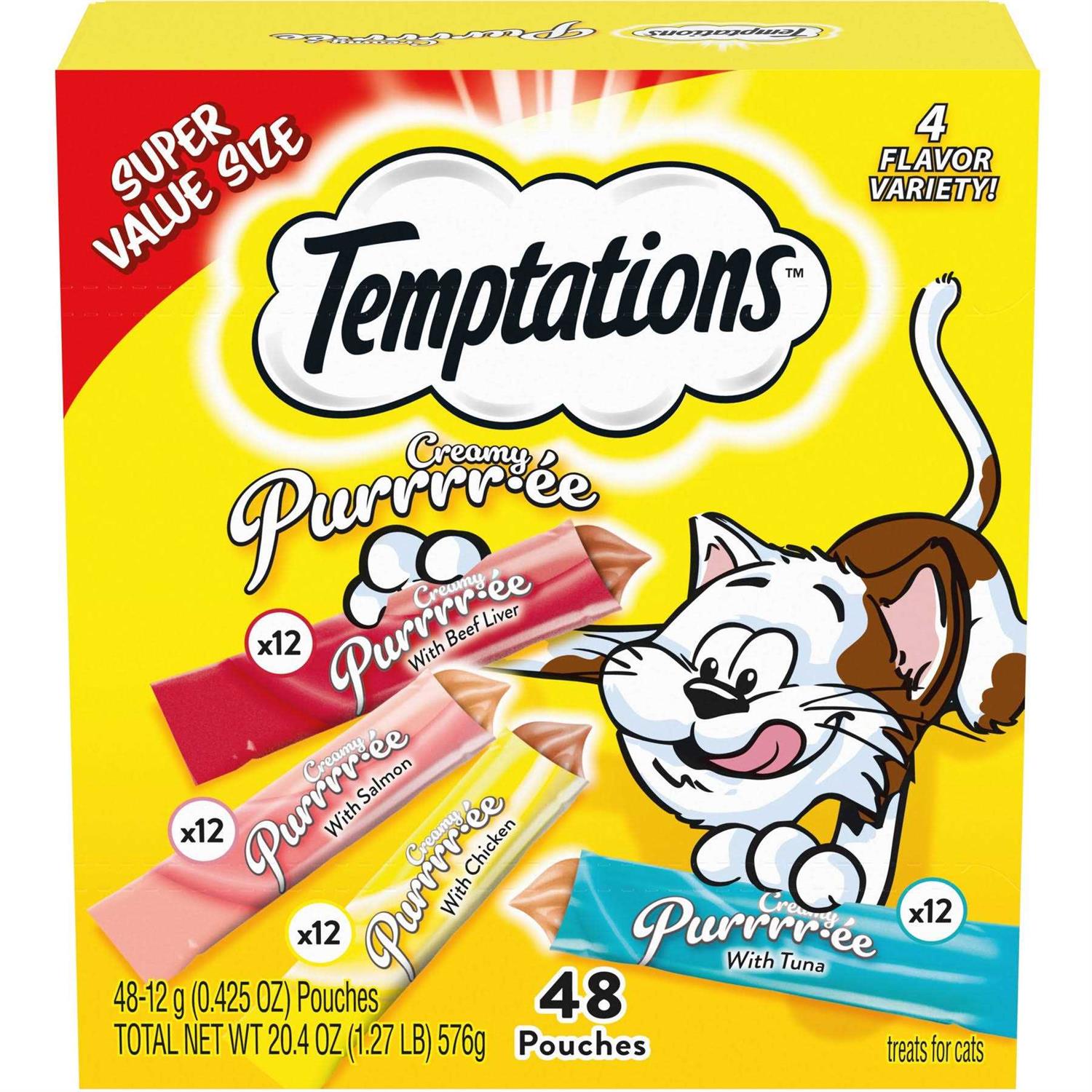 Creamy Puree Lickable Cat Treats Q567