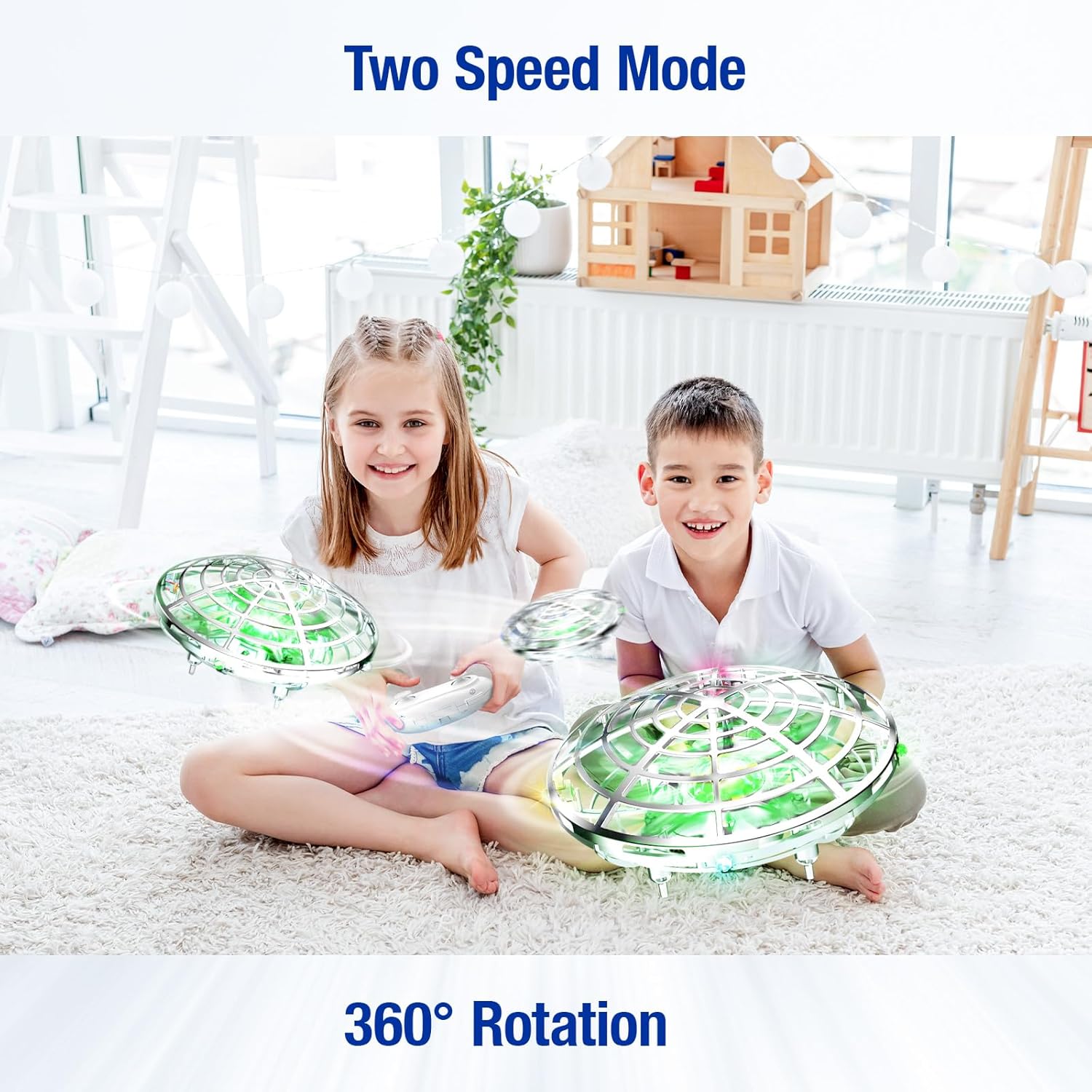 Mini Drone with LED Light, Quadcopter Indoor M248128
