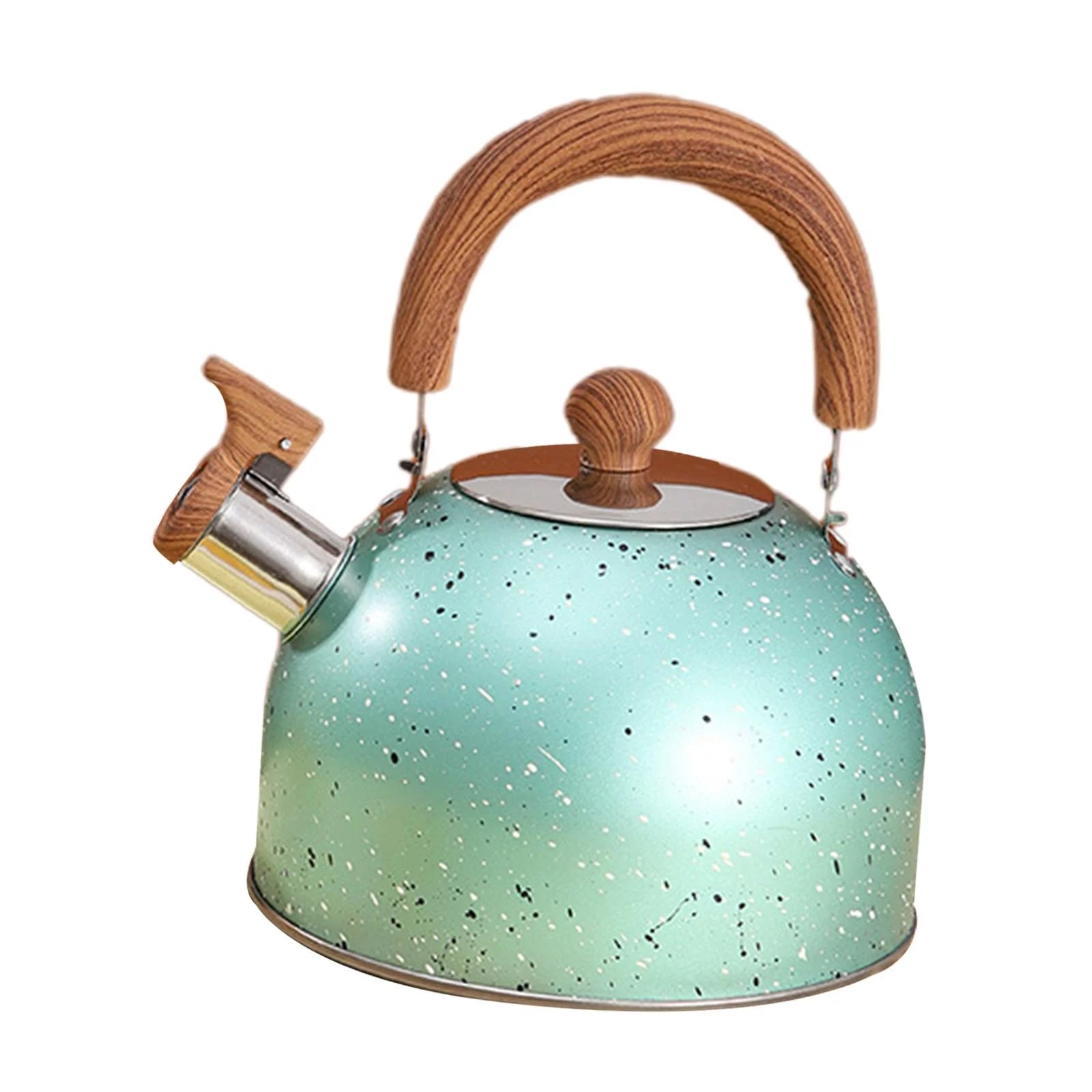 Green Stainless Whistling Water Kettle F934