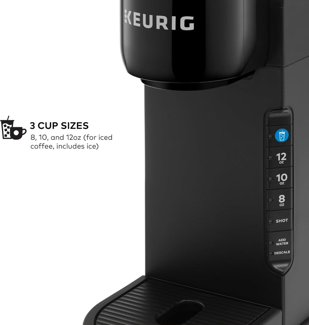 Black Single Serve Coffee Maker and Frother H234