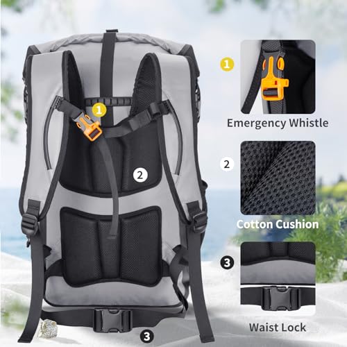 30L/40L Waterproof Dry Bag Backpack Q32508