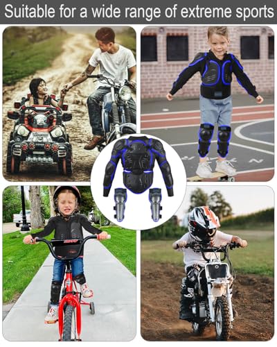 Kids Motorcycle Jacket Armor Suit K607