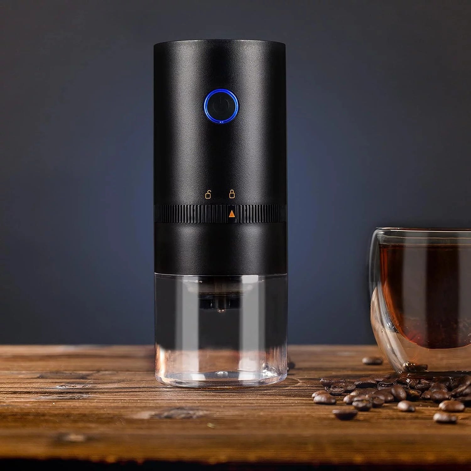 Small Cordless Electric Burr Coffee Grinder J537