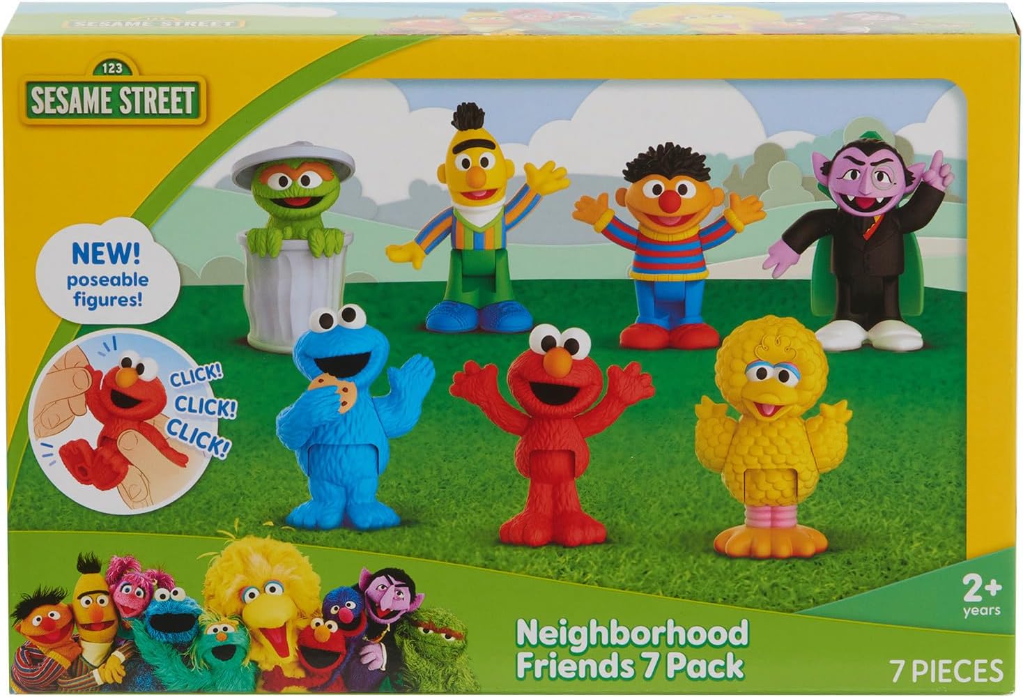 7-piece Poseable Figurines S5598