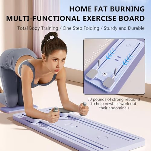 Multi-Purpose Foldable Pilates Reformer Board E87567