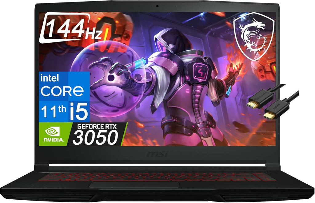 15.6" FHD 144Hz Gaming Laptop Intel i5-11400H 32GB RAM 1TB SSD RTX 3050 4GB H21934