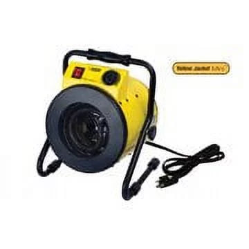 Portable Heater, 1500W, Yellow N769493