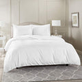 White Queen 4 Piece Microfiber Bed Sheet Set A161
