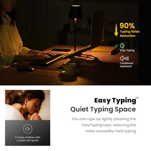 Grey Wireless Compact Full Size Keyboard Q28740