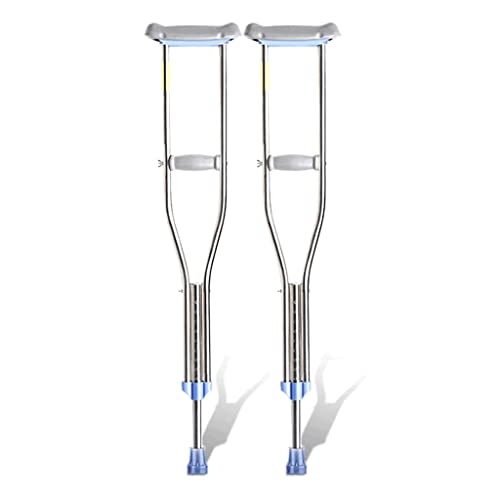 Adjustable Height Stainless Steel Crutches Q780