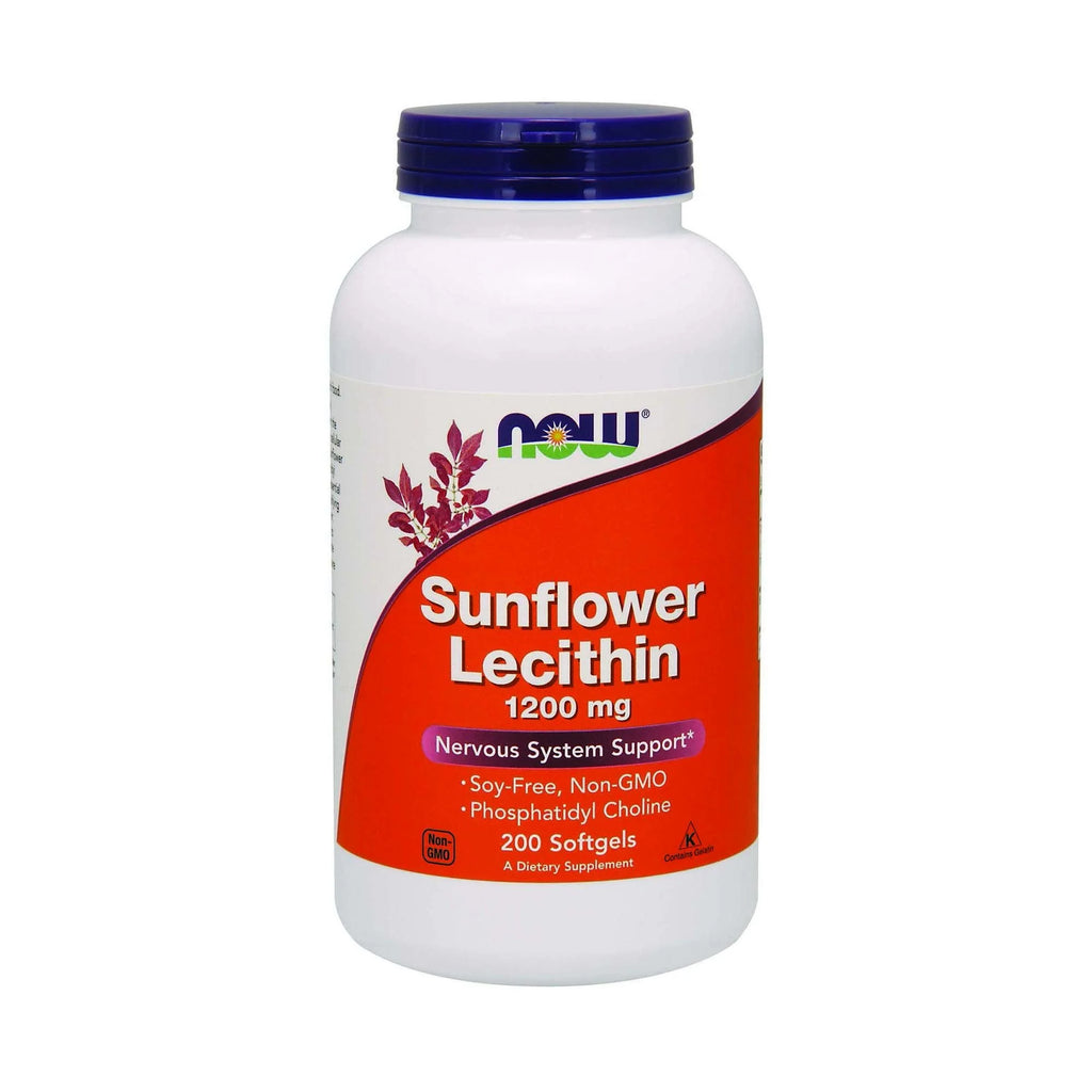 1,200 Mg Sunflower Lecithin Softgels (200 Softgels) I48287