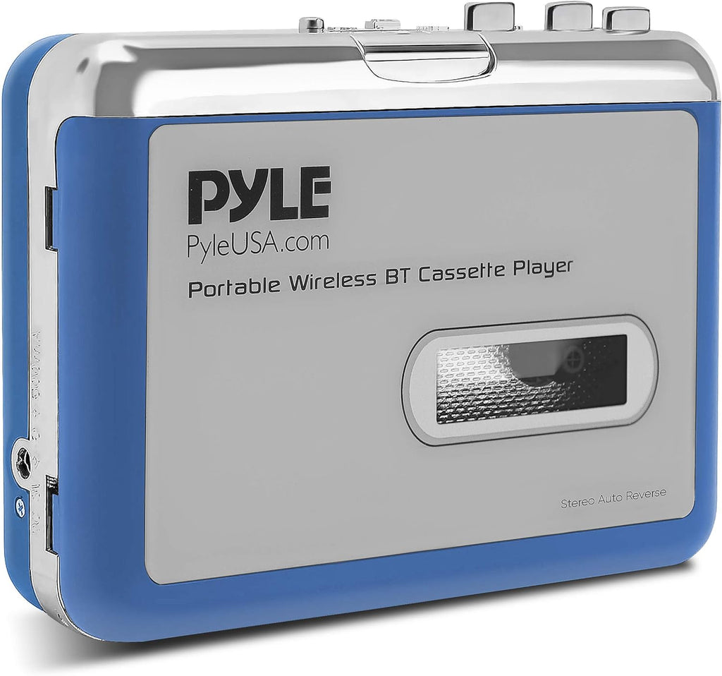 Cassette Player Bluetooth with Earphone W432468