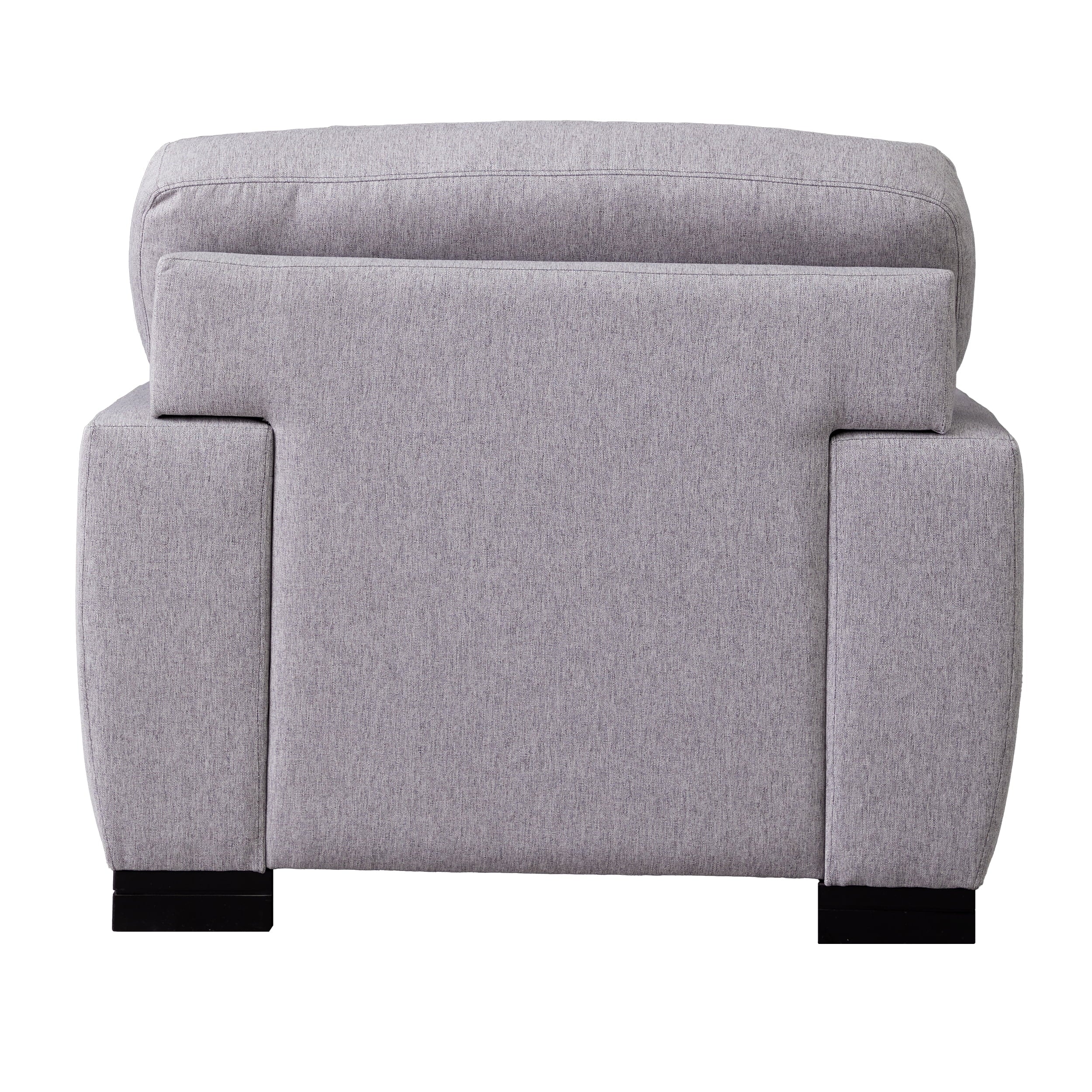 Gray Velvet Oversized Chaise Lounger Sleeper Sofa P467