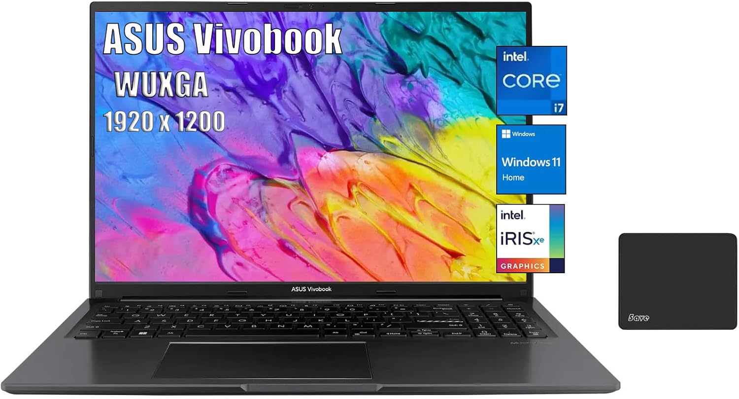16" WUXGA IPS Laptop, Intel Core i7, 16GB RAM, 512GB SSD, Black Z4995