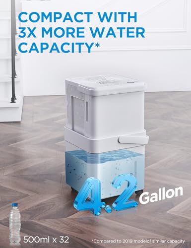 50 Pint Dehumidifier with Built-in Pump, White O504