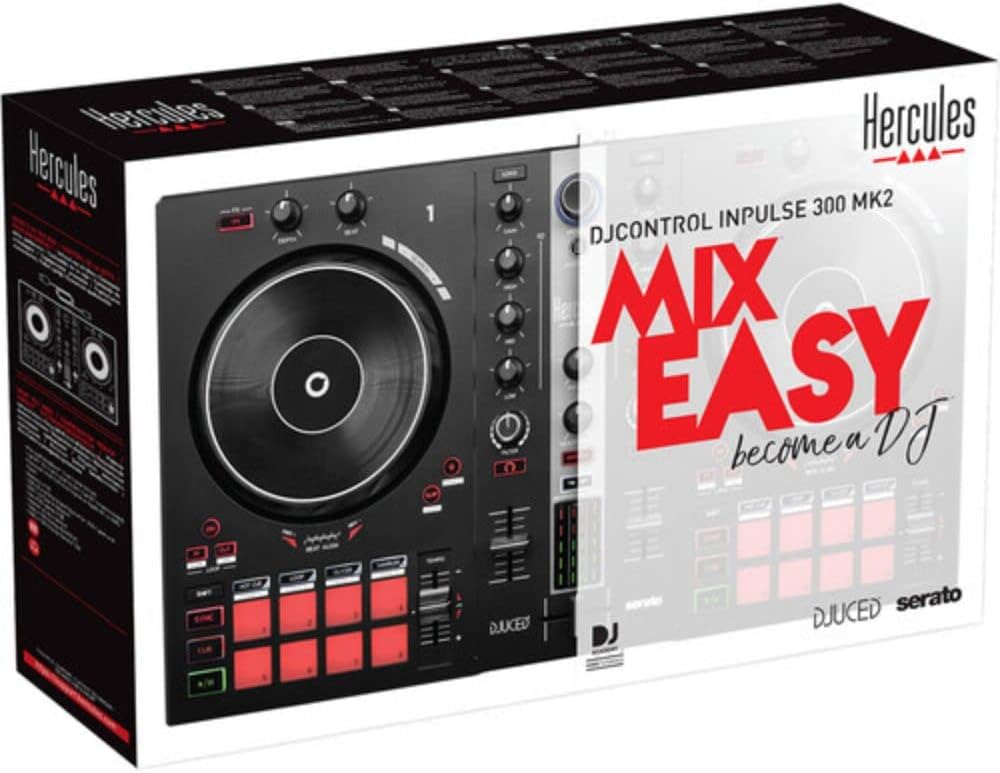 2-Deck USB DJ Controller with Audio Cable M56878
