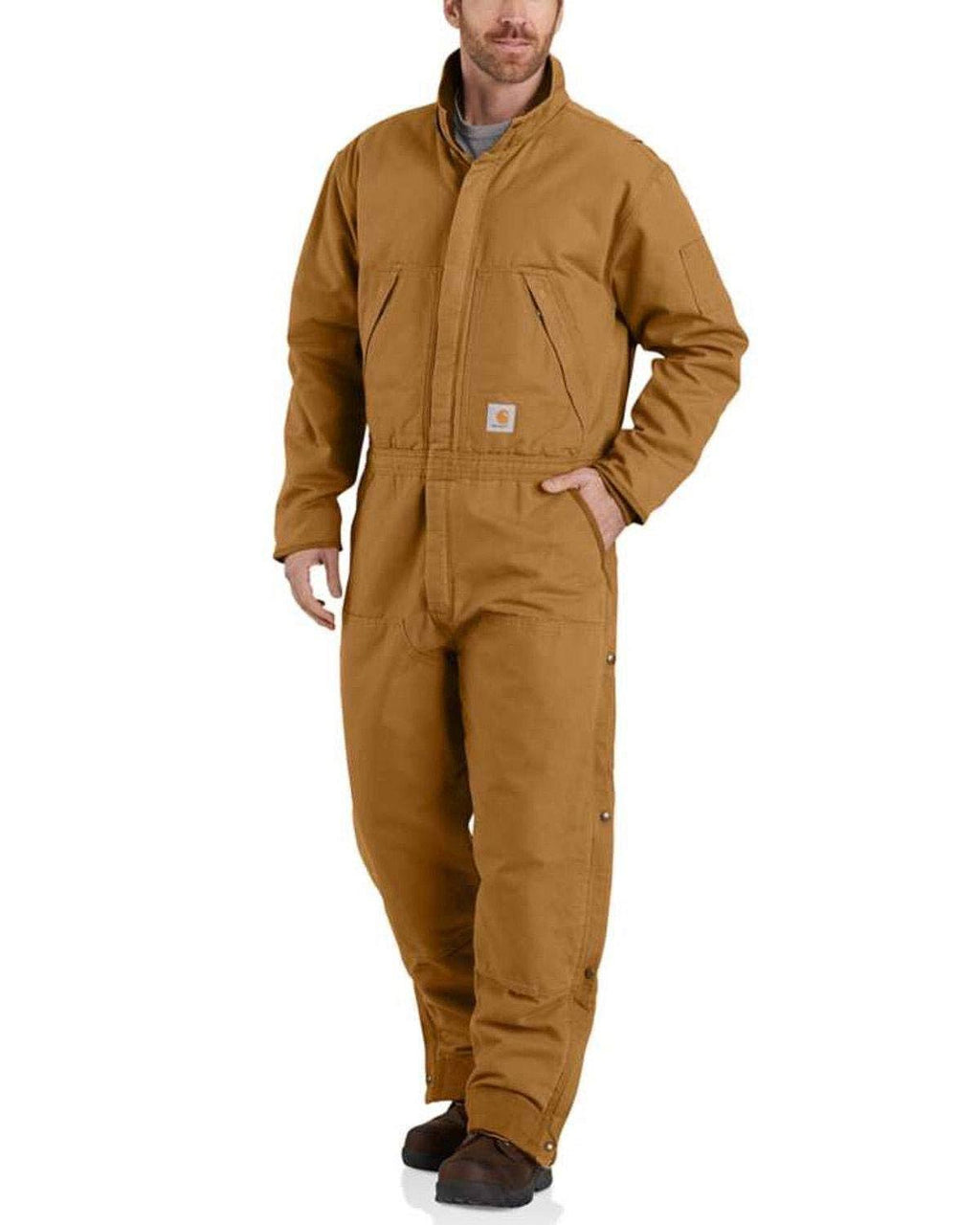 Washed Duck Insulated Coverall V65149