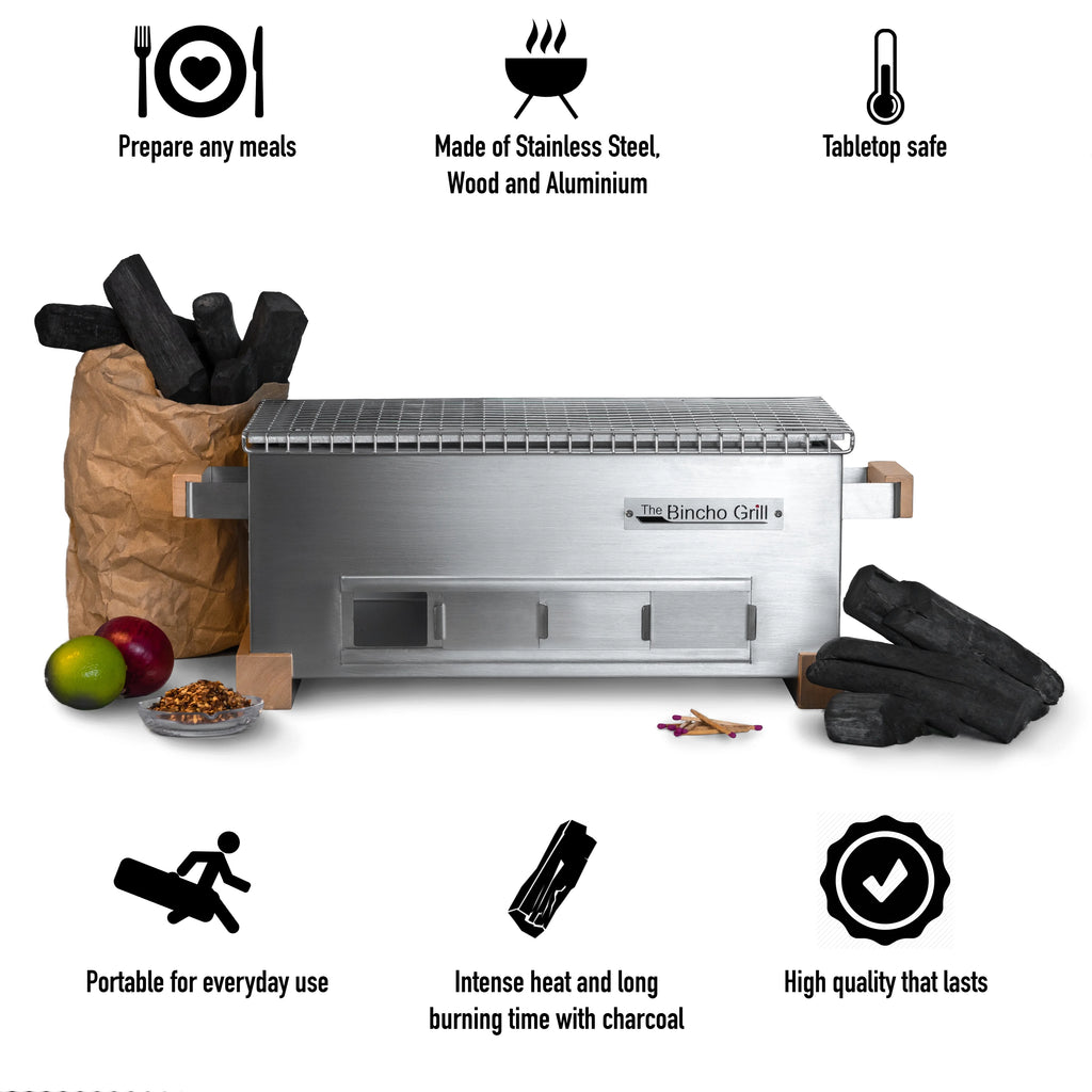 16" Yakitori Tabletop Charcoal Grill X68801