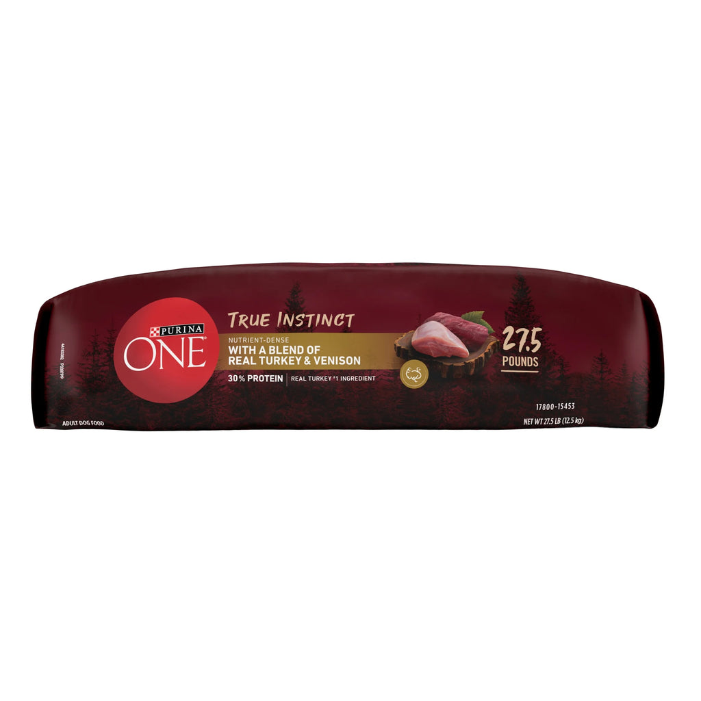 Natural Dry Dog Food with Real Turkey & Venison - 27.5lbs P48798