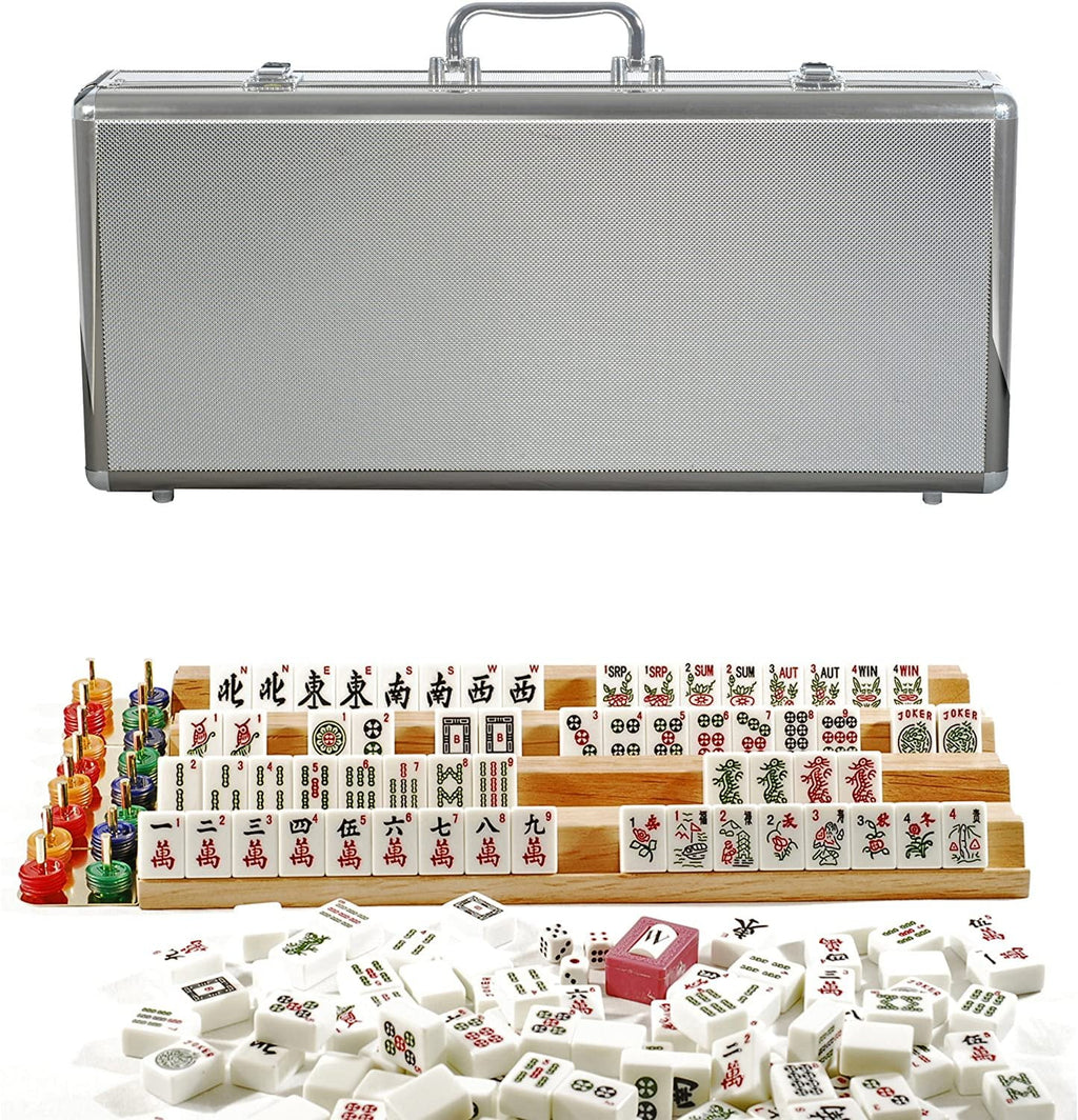 Aluminum & Black Mahjong W29011