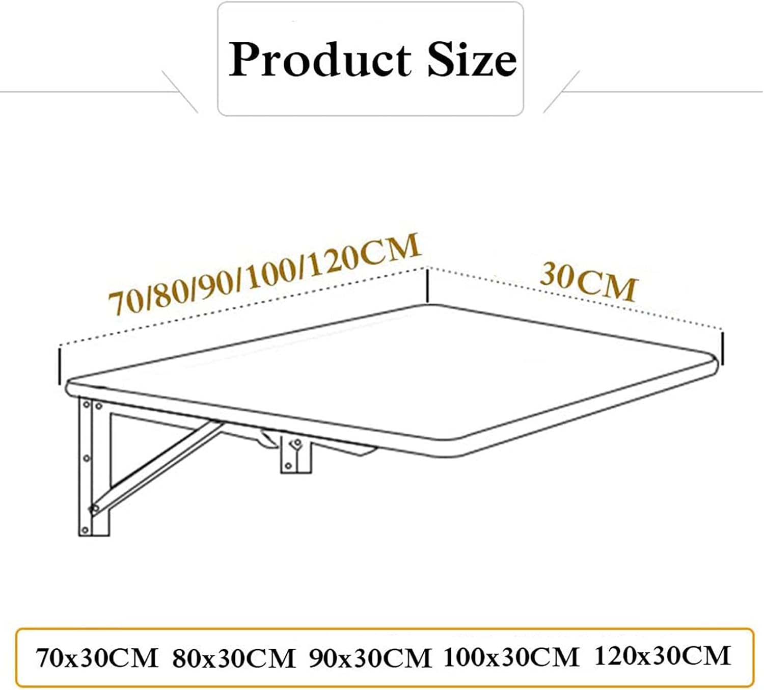 Wall Mounted Fold Down Desk Z732