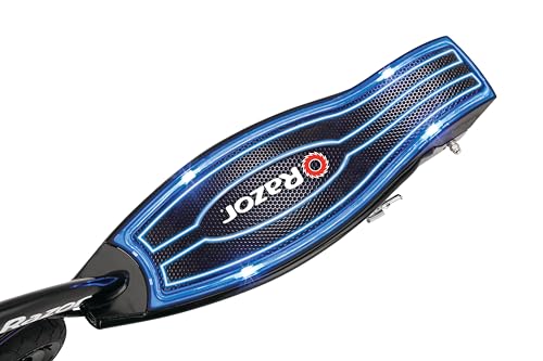 Electric Scooter with LED Light-Up Deck, 8" Air-filled Front Tire Q33158