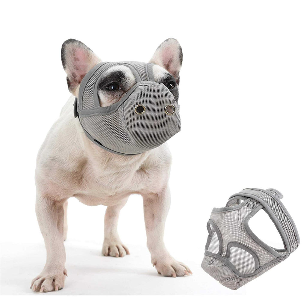 Adjustable Breathable Mesh Dog Muzzle Z49451