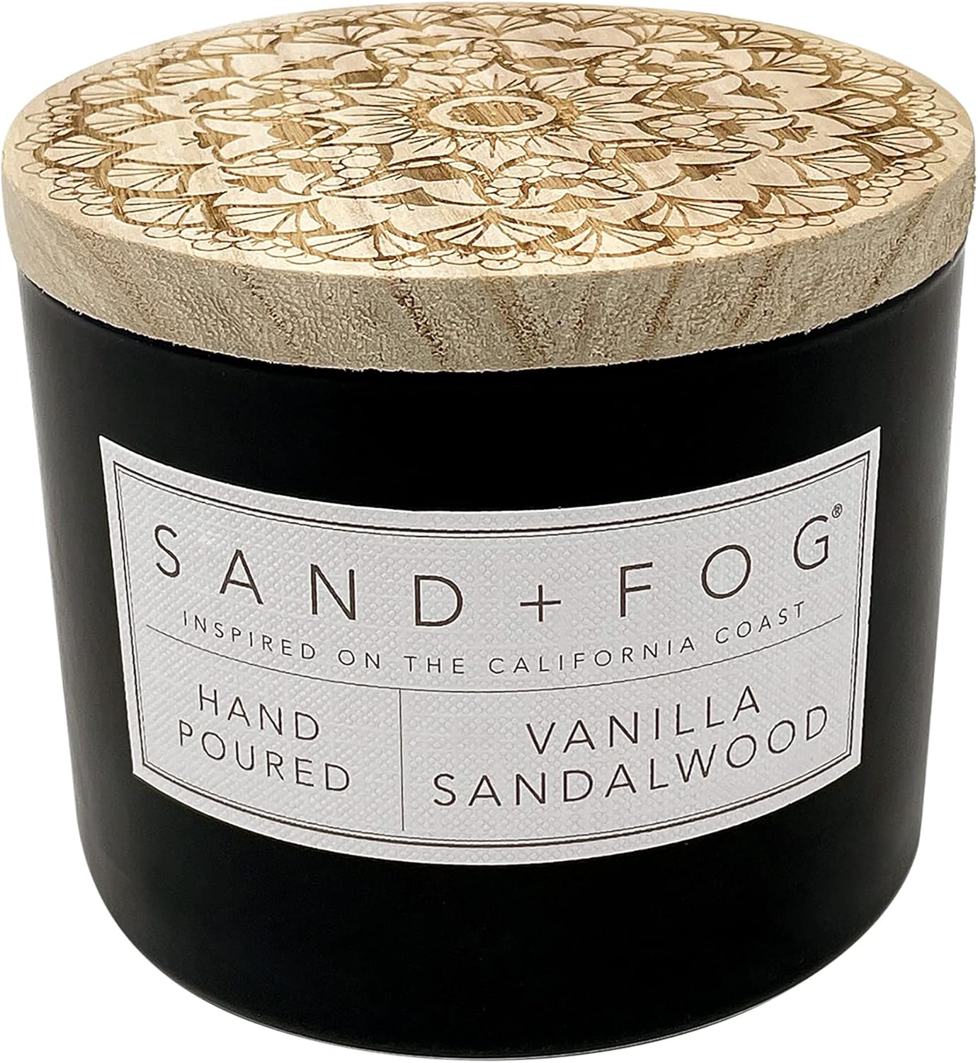 Vanilla Sandalwood Scented Candle, 12oz H6995