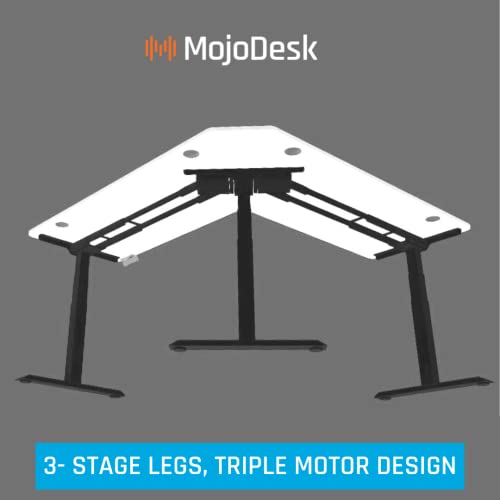 Electric Sit to Stand L-Shape Corner Desk T99914