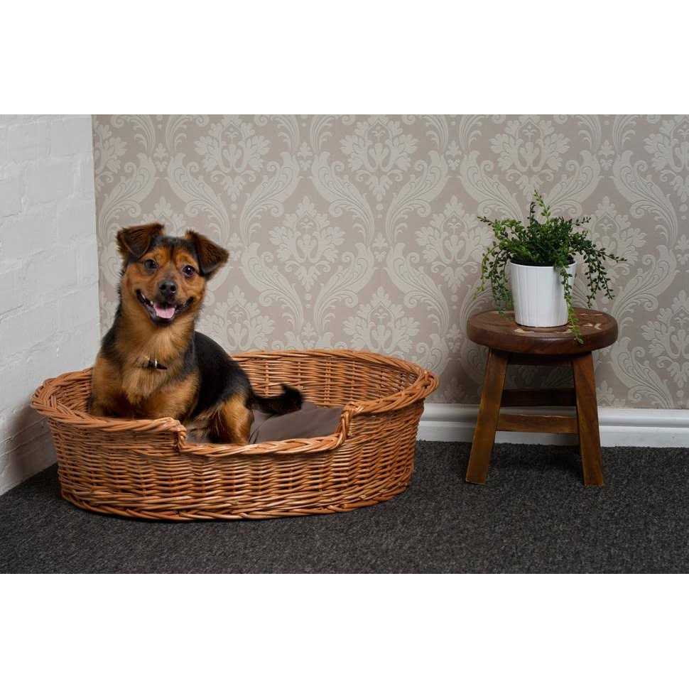 Wicker Dog Bed Basket K235480