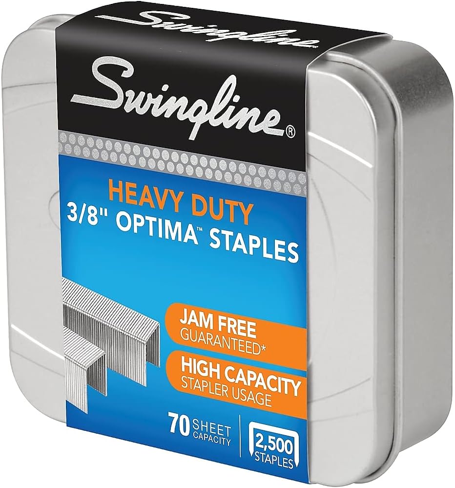 3/8-Inch Leg Staples, 2500/Box E64848