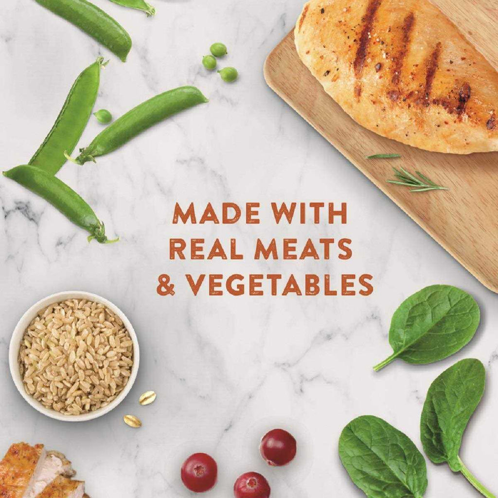 Chicken Turkey & Brown Rice Recipe Small Bites Dry Dog Food A749121