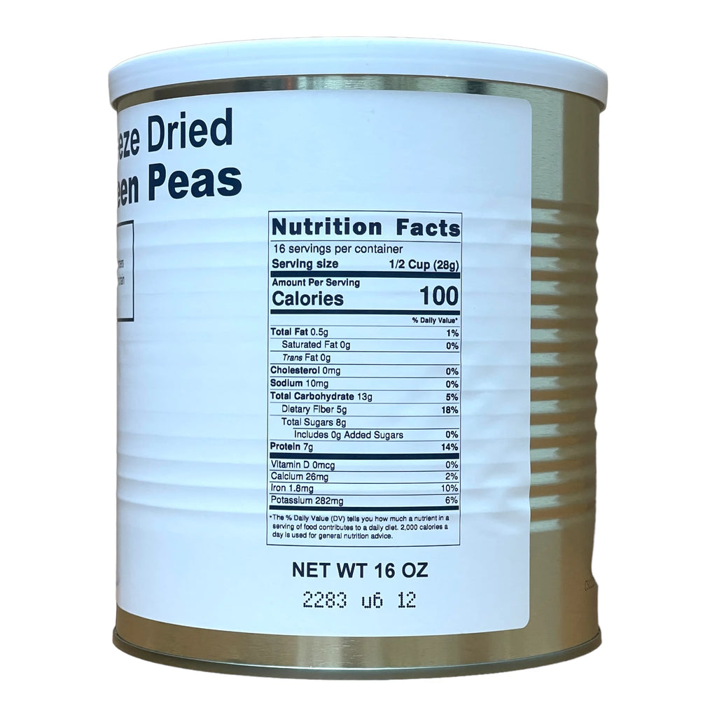 Freeze Dried Food Storage Kit, 6 Cans Q460418