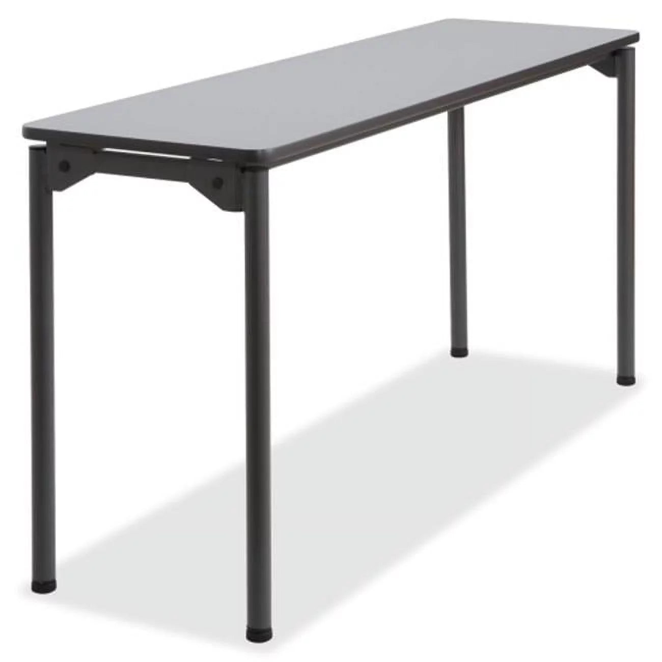 Gray Wood Folding Table 18 in. x 60 in. S148933