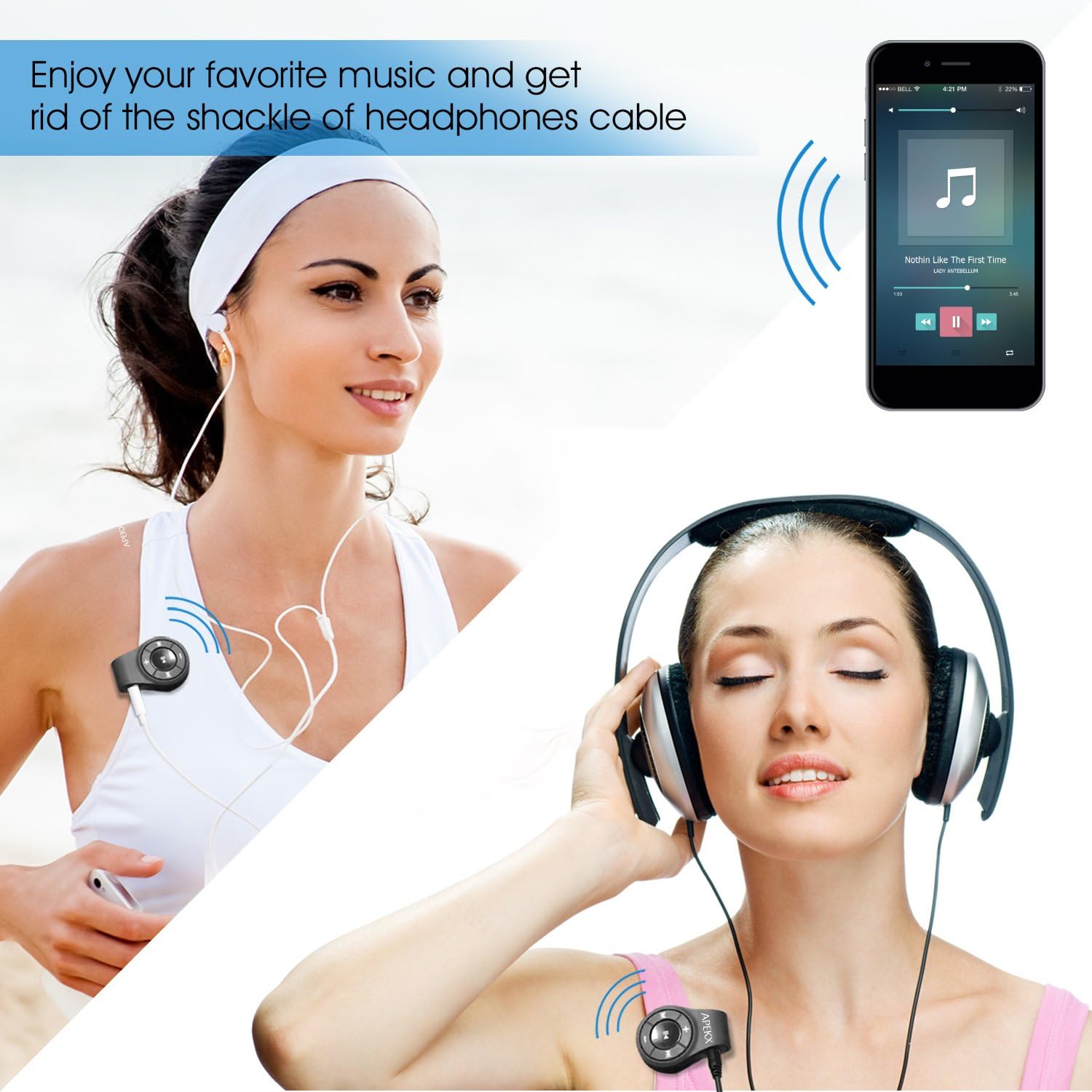 Bluetooth Audio Adapter with MIC V20869
