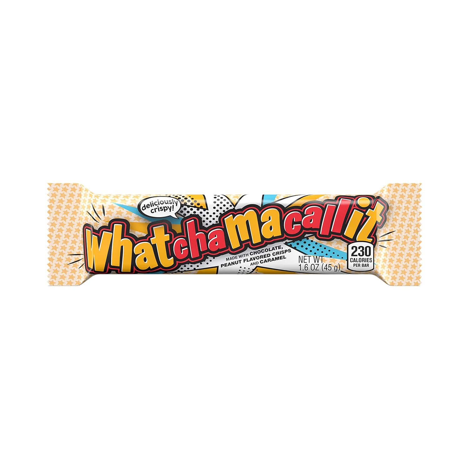 Chocolate Caramel Peanut Crisps Candy Bars, 1.6 oz (36 Count) K53294