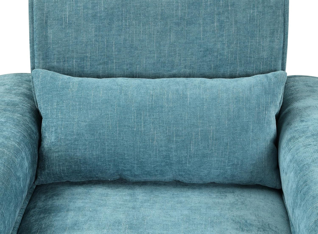 Blue Chenille Sofa Loveseat Set H95960