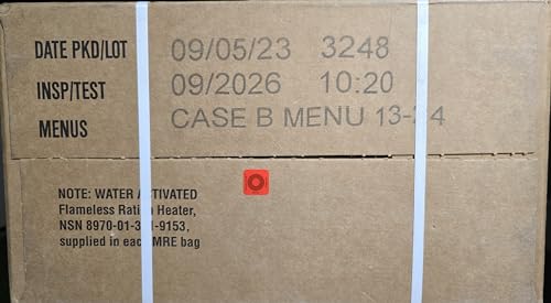 MRE Case – Military MRE Random Case U858