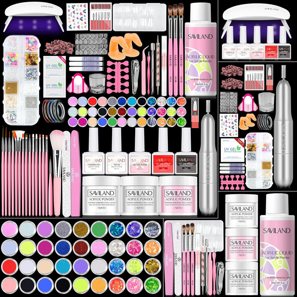 Acrylic Nail Kit with Drill Y848