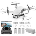 Mini Drone with 1080P HD Camera, Gray, 3 Batteries O4334